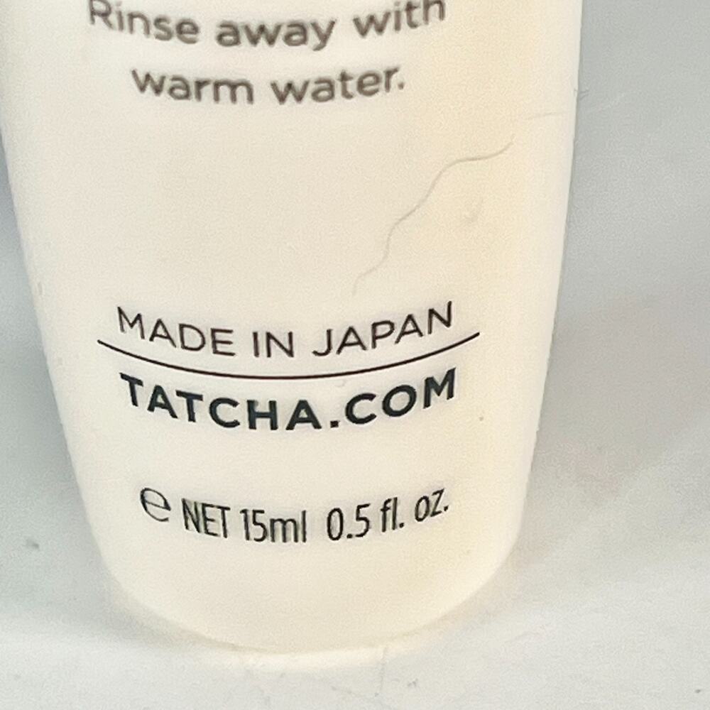 Tatcha Pure One Step Camellia Cleansing Oil Face Wash Travel .5 fl oz 15ml New - Picture 5 of 5